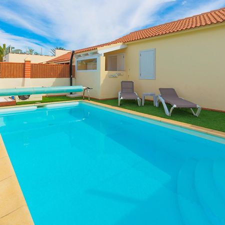 Private Villa With Heated Pool & Terrace See View Corralejo Bagian luar foto
